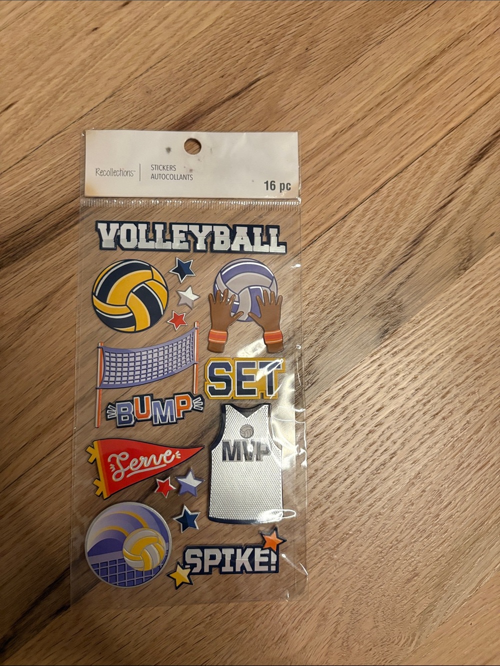 Kids Volleyball Stickers